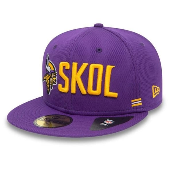 Justerbar keps - New Era - 59Fifty - HOMETOWN Minnesota Vikings - Lila/Vit - Sportkläder Lila 7