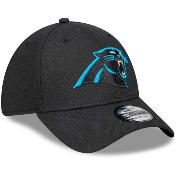Casquette 39THIRTY - New Era - NFL - Broderet logo - Stretch Fit - 95% polyester Carolina panthers M/L