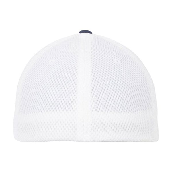 Keps - Flexfit - ultrafiber & airmeh - 2-färgad - Mörkblå/vit - Unisex - Vår/Sommar marinblå/vit S / M