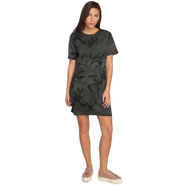 Camo Mekko - Urban Classics - Naisille - Värinä Kamouflage - Suora Leikkaus - Kevyt ja Hengittävä - XS