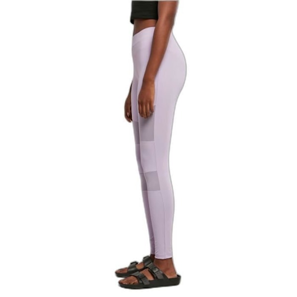 Urban Classics Tech Mesh Leggings för kvinnor - vit - XS Vit XL