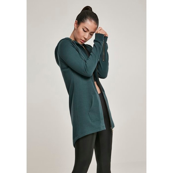 Parka dame - Urban Classic - Sweat med hætte - Grøn flaske - Multisport - Komfortabel grön flaska jag