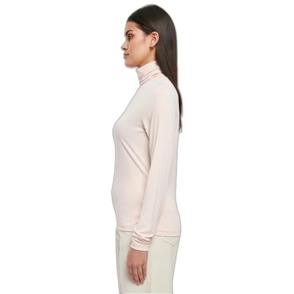 Urban Classics Modal långärmad långärmad tröja för kvinnor - rosa - XS Rosa XL