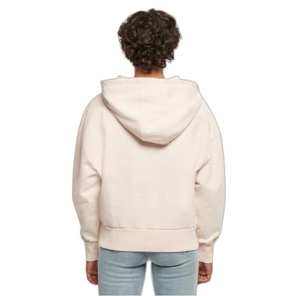 Sweatshirt med hætte til kvinder Urban Classics Heavy Terry Garment Dye - rosa - S Rosa S
