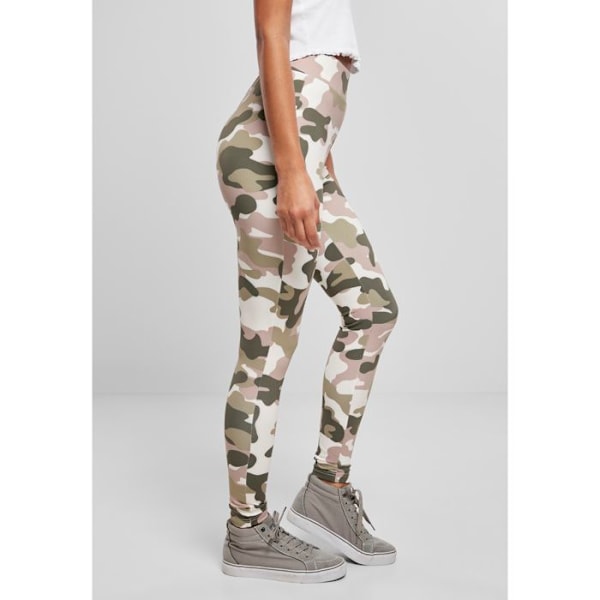 Legging dam - Urban Classics - Camo tech - Hög midja - Justerbar komfort - Kamouflage mönster roscamouflage jag