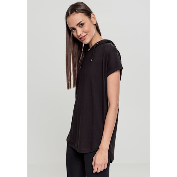 Sweatshirt - Urban Classic - Basic - Sort - Langærmet - Hætte sort L