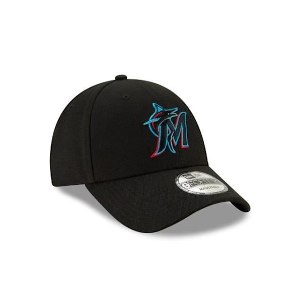Lippalakki - New Era - 9FORTY - Miami Marlins - Musta - Säädettävä - 100% Polyesteri svart