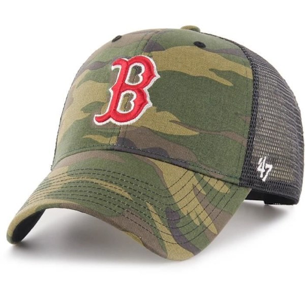 47 Brand Trucker Cap - BRANSON Boston Red Sox træ camo