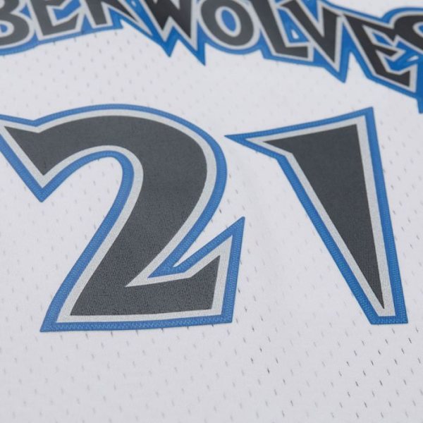 M&N Swingman Tröja Minnesota Timberwolves Kevin Garnett Vit XL