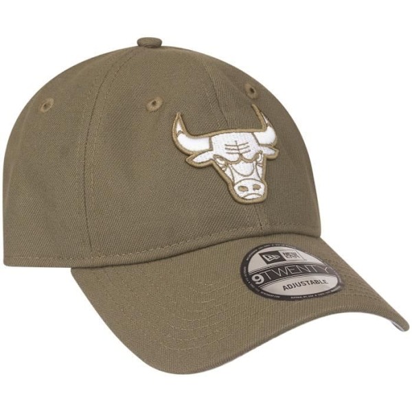 Casquette strapback New Era 9Twenty - Chicago Bulls oliivinvihreä - Miehet arméolivgrön