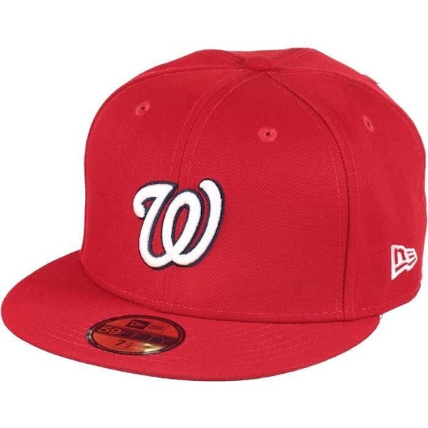 New Era Washington Nationals MLB AC Performance Röd 59Fifty棒球帽 Röd 61 cm