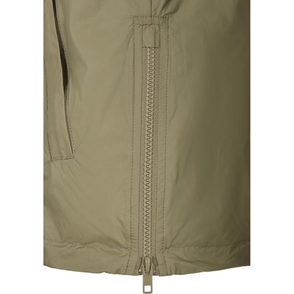 Veste Urban Classics stand up collar pull over grön khaki M