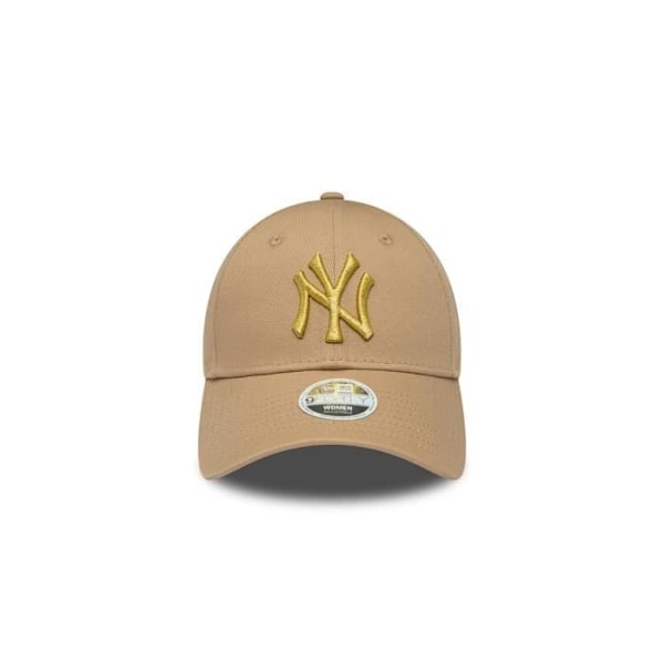 Casque New Era 9FORTY New York Yankees Metallisk Beige - Metalliskt logotyp - Justerbar - 100% Bomull Beige