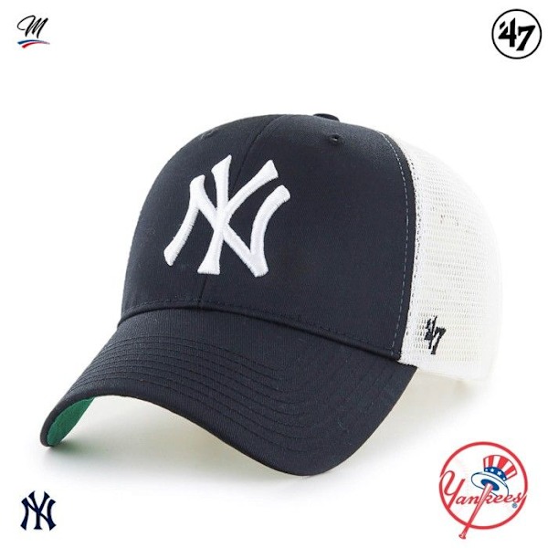 Trucker MVP NY musta Vert
