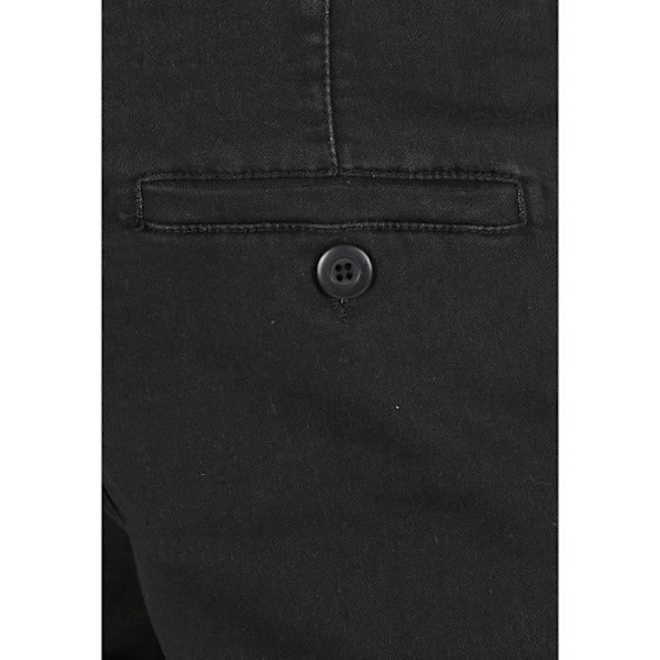 Chino Bukser - Urban Classics - Sort Denim - Regulær Pasform - Elastisk Komfort - Standard Størrelse Svart 34