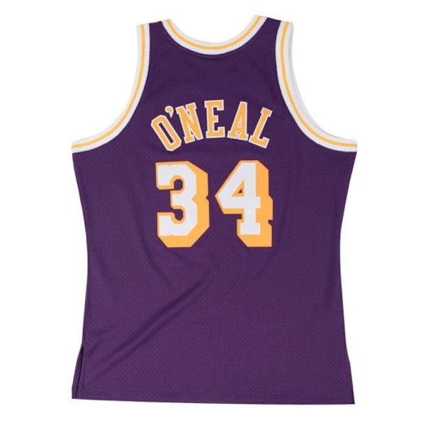 Maillot Swingman - Mitchell & Ness - Shaquille O'Neal - Mies - Violett - Hengittävä Lila/gul M