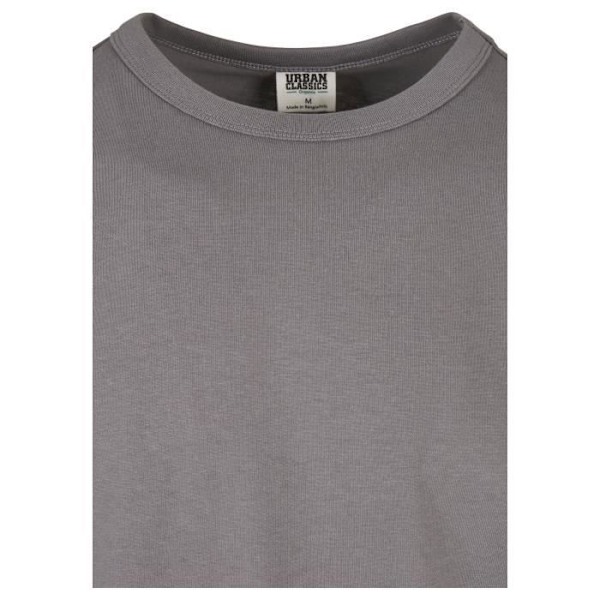 T-paita - Urban Classics - Perus - Luomututka - Lyhyt hiha - Suuri koko - Tummanharmaa Mörkgrå XXXXXL