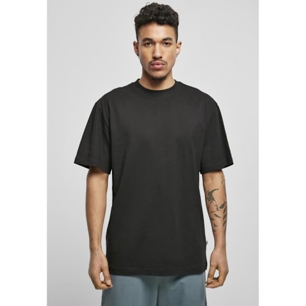 T-paita - Urban Classics - Pitkä - Luomucotton - Lyhyet hihat - Musta 4XL Svart XXXXL