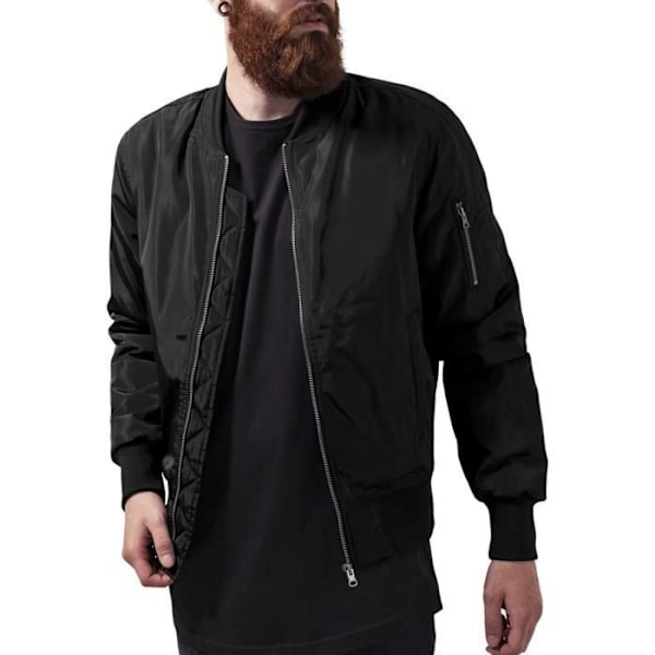 Veste bomber 2-TONE Urban Classics - Sort - Mand sort L