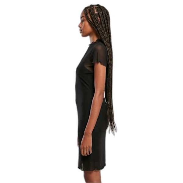 Robe double lag tyk i mesh til kvinder Urban Classics GT - sort - 3XL Svart XXXL