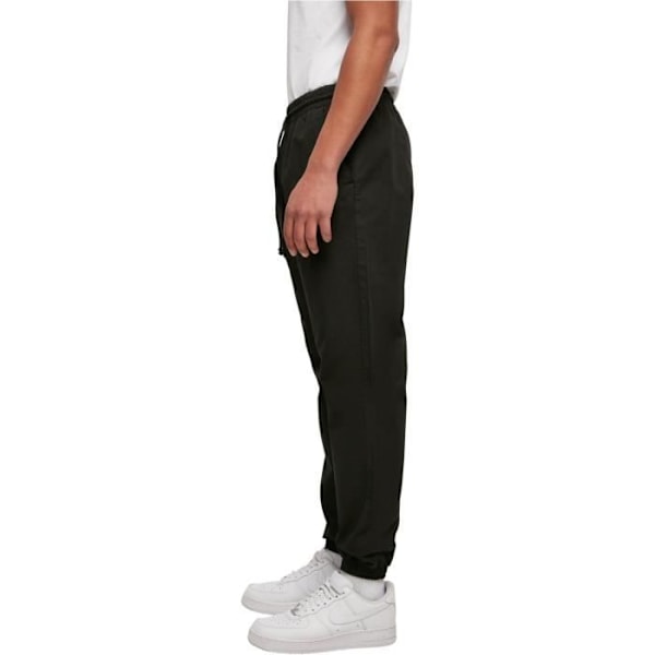 Joggingbyxor i bomullstwill - Urban Classics - Herr - Svart - Fitness - Inomhus Svart S