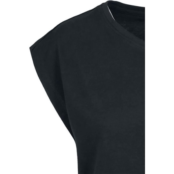 T-shirt Dame - Urban Classics - Basic Form - Sort - 100% Bomuld - Korte Ærmer Svart jag