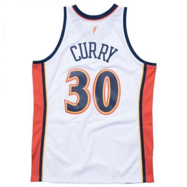 Maillot NBA swingman Stephen Curry Warriors 2009-10 Hardwood Classics Mitchell & ness Hvid XL Sort vit svart