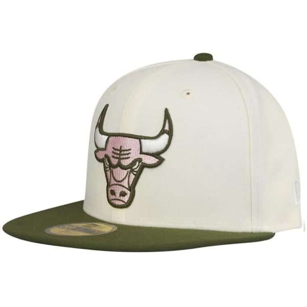 New Era 59Fifty - Chicago Bulls beige/oliivi - Mies Beige 8