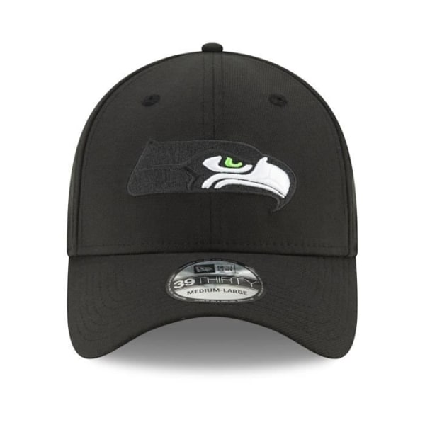 New Era 39Thirty Stretch-Fit NFL-keps - ELEMENTS 2.0 svart Seattle Seahawks L/XL