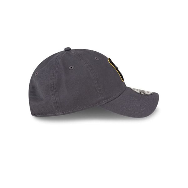 Basebollkeps - New Era - Pirates MLB Core Classic 2.0 - 100% Bomull - Unisex - Grafitgrå grafitgrå Unik storlek