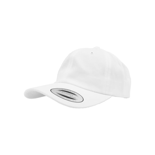 Casquette DAD - Flexfit - LAV PROFIL - Rød - 100% bomuld - One size