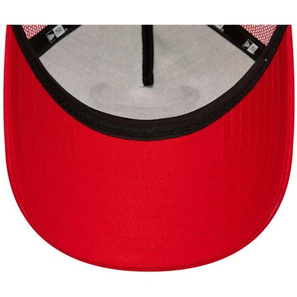 Truckerkeps - New Era - Chicago Bulls - Svart - One Size - 100% Bomull Vit