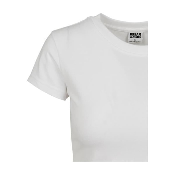 Urban Classics GT - valkoinen - 2XL naisten lyhythihainen venyvä t-paita Vit XXL