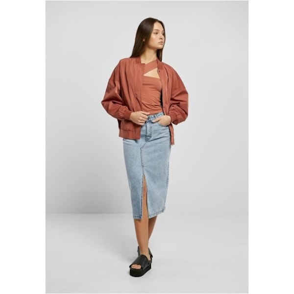 Blouson oversize dame Urban Classics - terracotta - L Terracotta M