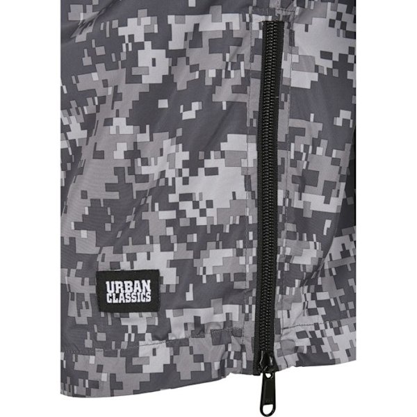 Väst - Urban Classics - Pendlare - Svart/Grå - Man - Oversized passform svart grå M