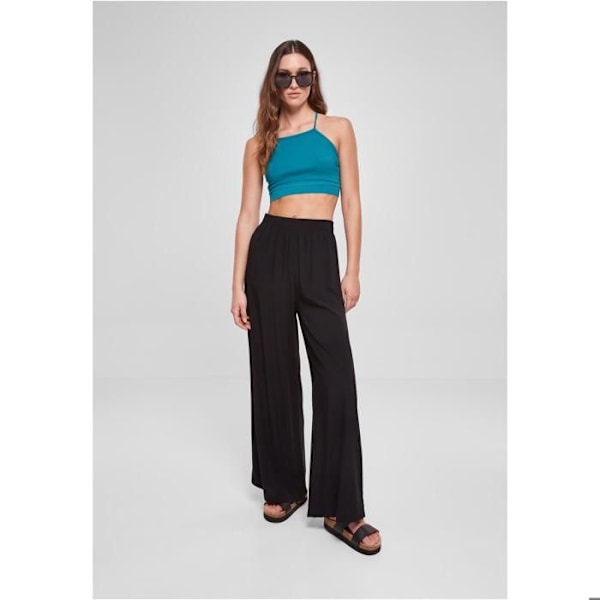 Pantalon Jogging - Urban Classics - Stora Storlekar - Viskos - Lös Passform - Svart svart XXXXXL