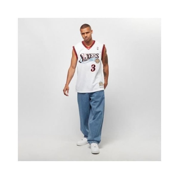 T-shirt - Mitchell et Ness - NBA Swingman - Vit - Kort ärm - Andas Vit XL