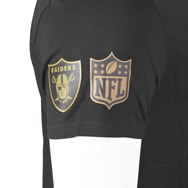 T-shirt NFL Oakland Raiders New Era sort / træ camo - Mand Svart / trä camo S