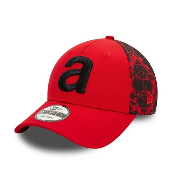 Casquette 9FORTY Aprilia Crackle Print New Era Enstorlek Röd Röd Unik storlek