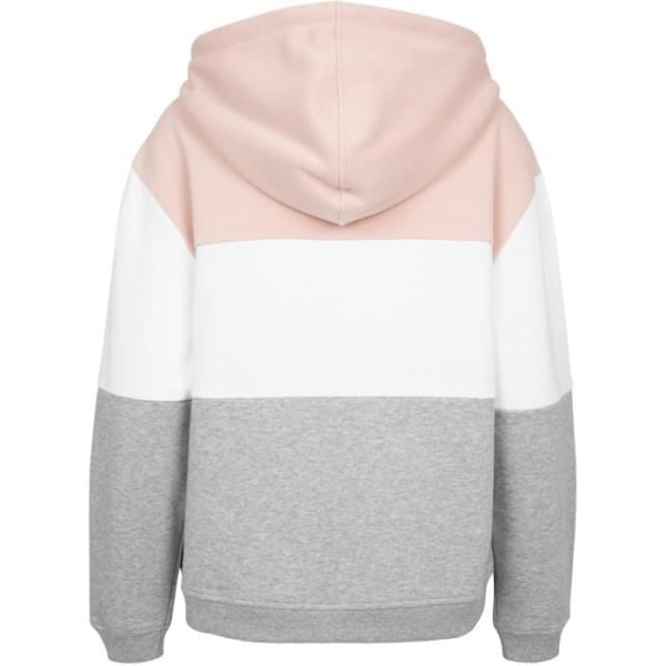 Urban Classics Naiset - 3-VÄRIN Huppari vaaleanpunainen / harmaa Rosa XS