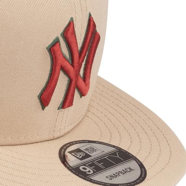 New Era 9Fifty Snapback Keps - New York Yankees camel röd