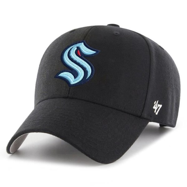 '47 Brand Relaxed Fit Cap - MVP Seattle Kraken sort' svart