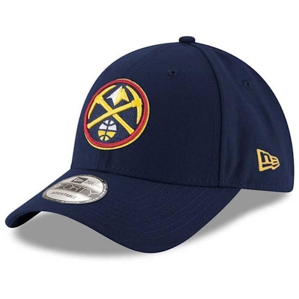 Hatt - NEW ERA - 9FORTY - NBA Denver Nuggets - 100% bomull - Blå - Unisex Blå