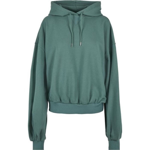Sweatshirt - Urban Classics - Oversized - Grøn - Dame - Med hætte Grön XL/XXL