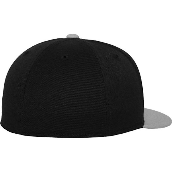 Lippalakki - Flexfit - 210 2-väri - Musta/Harmaa - Polyamidi/Elastaani - Vapaa-aika svart grå L/XL