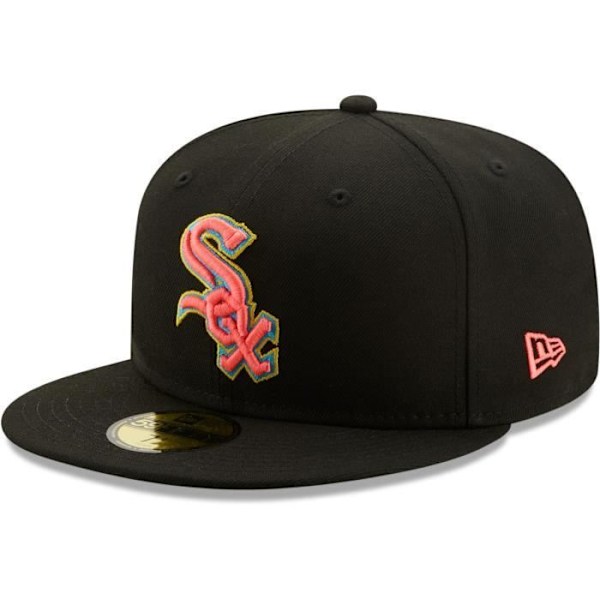 Säädettävä lippis - New Era - 59Fifty FANATIC - Chicago White Sox - Musta - Urheiluvaatteet Svart 8