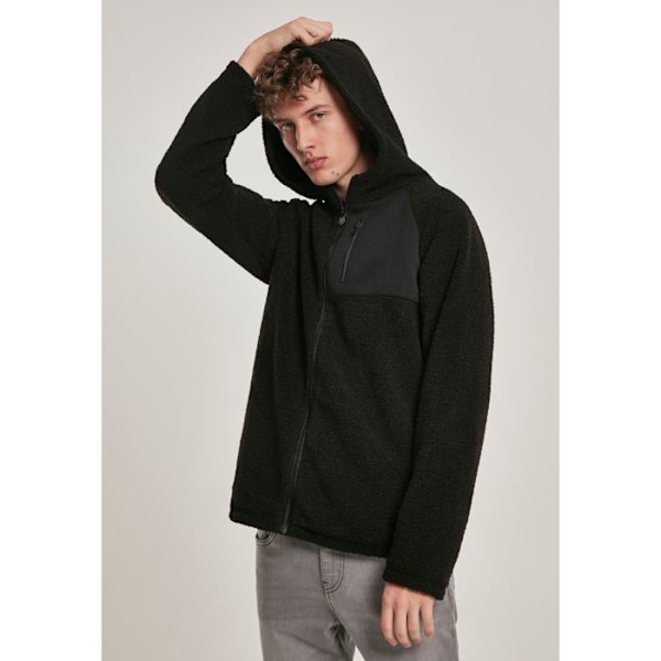 Parka - Urban Classic - Hætte - Sort - Multisport - Mand svart S