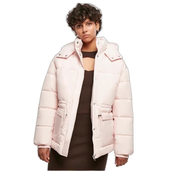 Naisten vyötärölle istuva tuulitakki Urban Classics GT - vaaleanpunainen - 2XL Rosa XXXL