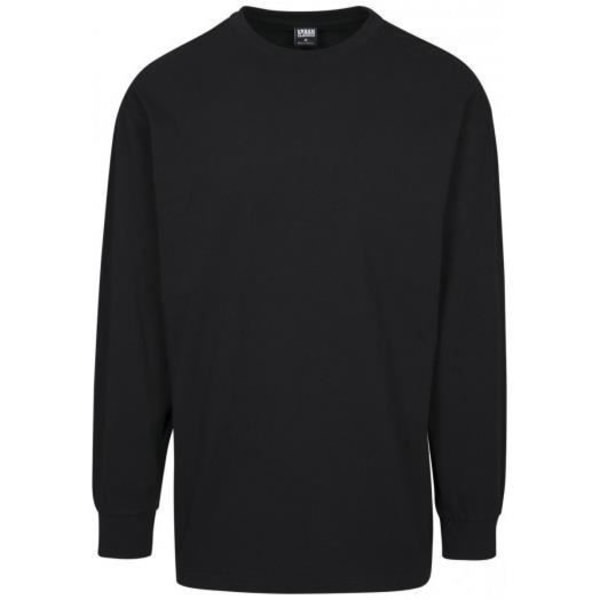 Iso pitkähiha T-paita sort M