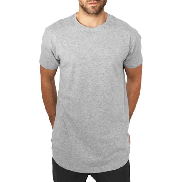 Urban Classics - SHAPED lång t-shirt (extra lång) Grå XS